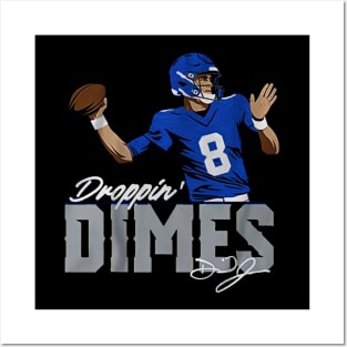 daniel jones dropping dimes Posters and Art